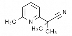 2-Methyl-2-(6-methylpyridin-2-yl)propanenitrile
