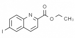 6-Iodo-quinoline-2-carboxylic acid ethyl ester