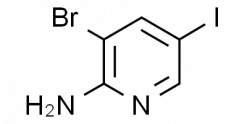 2-Amino-3-bromo-5-iodopyridine