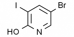 5-Bromo-2-hydroxy-3-iodopyridine