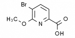 5-Bromo-6-methoxypyridine-2-carboxylic acid