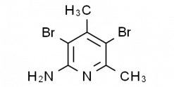2-Amino-3,5-dibromo-4,6-dimethylpyridine