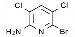 2-Amino-3,5-dichloro-6-bromopyridine