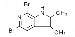5,7-Dibromo-2,3-dimethyl-1H-pyrrolo[2,3-c]pyridine