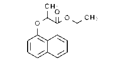 2-(1-Naphthalenyloxy)propanoic acid ethyl ester