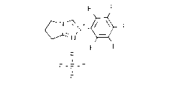 6,7-Dihydro-2-pentafluorophenyl-5H-pyrrolo[2,1-c]-1,2,4-triazolium tetrafluoroborate