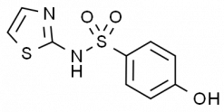N-[2-Thiazolyl]-1-phenol-4-sulfonamide