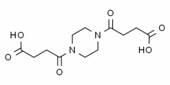 Dioxo-1,4-piperazinedibutanoic acid