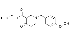 1-[(4-Methoxyphenyl)methyl]-4-oxo-3-piperidinecarboxylic acid ethyl ester