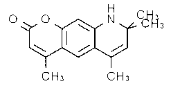 8,9-Dihydro-4,6,8,8-tetramethyl-2H-pyrano[3,2-g]quinolin-2-one