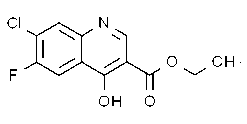 Ethyl 7-chloro-6-fluoro-4-hydroxyquinoline-3-carboxylate