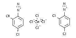 2,4-Dichloro-(T-4)-tetrachlorozincate (2-) benzenediazonium (2:1)