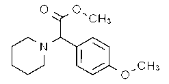 Methyl 2-(4-methoxyphenyl)-2-(piperidin-1-yl)acetate