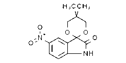 5,5-Dimethyl-5'-nitrospiro[[1,3]dioxane-2,3'-indolin]-2'-one