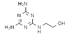 2,4-Diamino-6-(2-hydroxyethylamino)-1,3,5-triazine