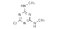2,4-Bis(methylamino)-6-chloro-triazine