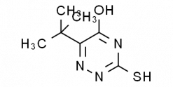 6-tert-Butyl-5-hydroxy-3-thio-1,2,4-triazine