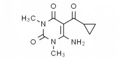 6-Amino-1,3-dimethyl-5-(2-cyclopropylacetyl)-2,4(1H,3H)-pyrimidinedione