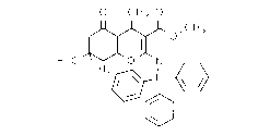 5,6,7,8-Tetrahydro-7,7-dimethyl-5-oxo-4-methyl-2-[(triphenylphosphoranylidene)amino]-,4H-1-benzopyran-3-carboxylic acid ethyl ester