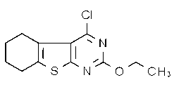 [1]Benzothieno[2,3-d]pyrimidine, 4-chloro-2-ethoxy-5,6,7,8-tetrahydro-