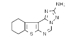 [1]Benzothieno[3,2-e][1,2,4]triazolo[1,5c]pyrimidin-2-amine, 8,9,10,11-tetrahydro-