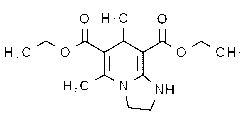5,7-Dimethyl-1,2,3,7-tetrahydro-imidazo[1,2-a]pyridine-6,8-dicarboxylic acid diethyl ester