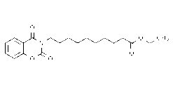 2,4-Dioxo-2H-1,3-Benzoxazine-3(4H)-decanoic acid ethyl ester